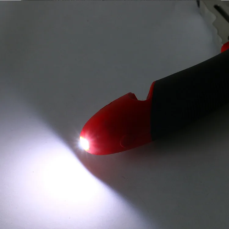 Aluminum Carbon Steel ABS Car Emergency Kit Glass Breaker Window Breaker Lighted Safety Hammer