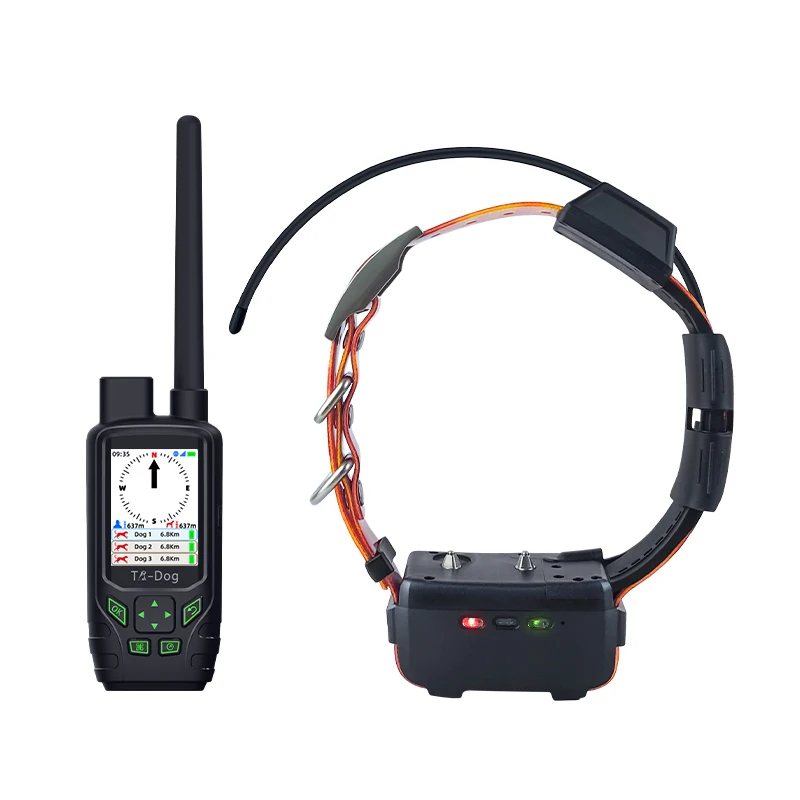 4G GPS multi-dog  tracking collar and training e-collar  for sporting dog