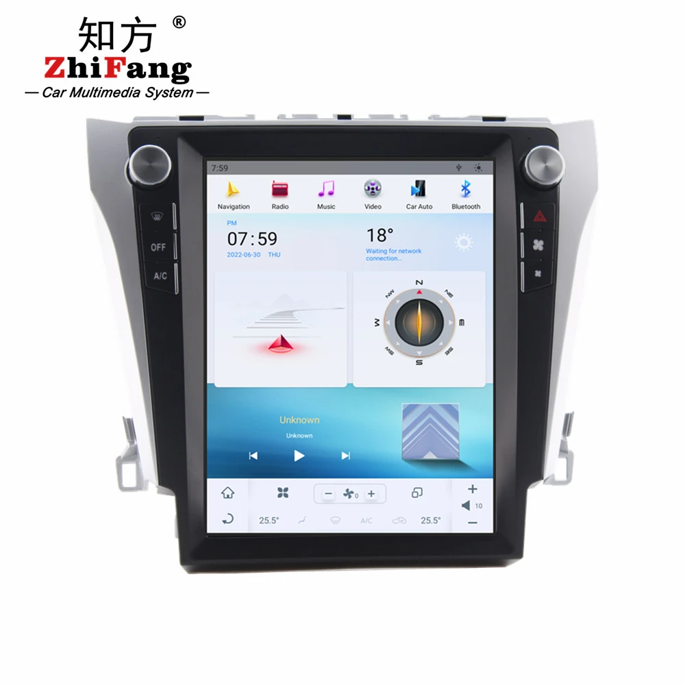 Android 11.0 Car DVD Multimedia Player Touch Screen Car Radio Stereo Video Carplay For Toyota Camry 2012-2016