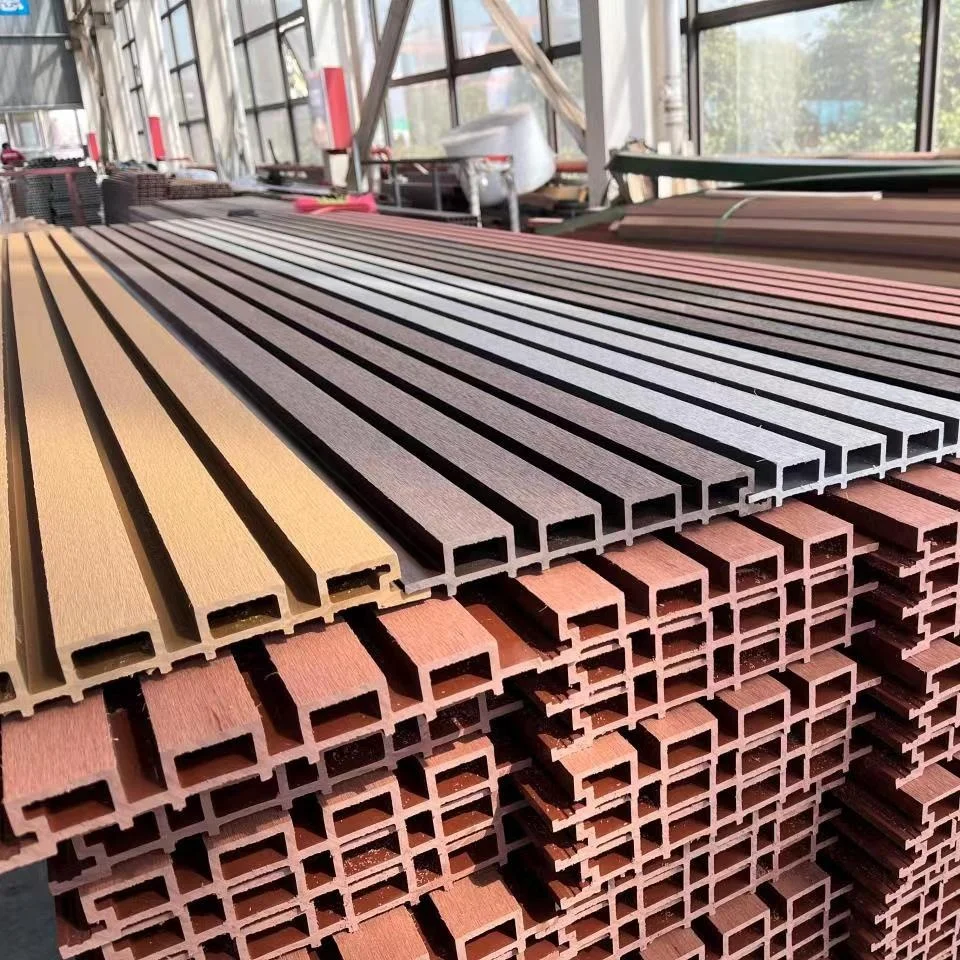 Waterproof 219*26mm hot sale outdoor facade wpc wall panel