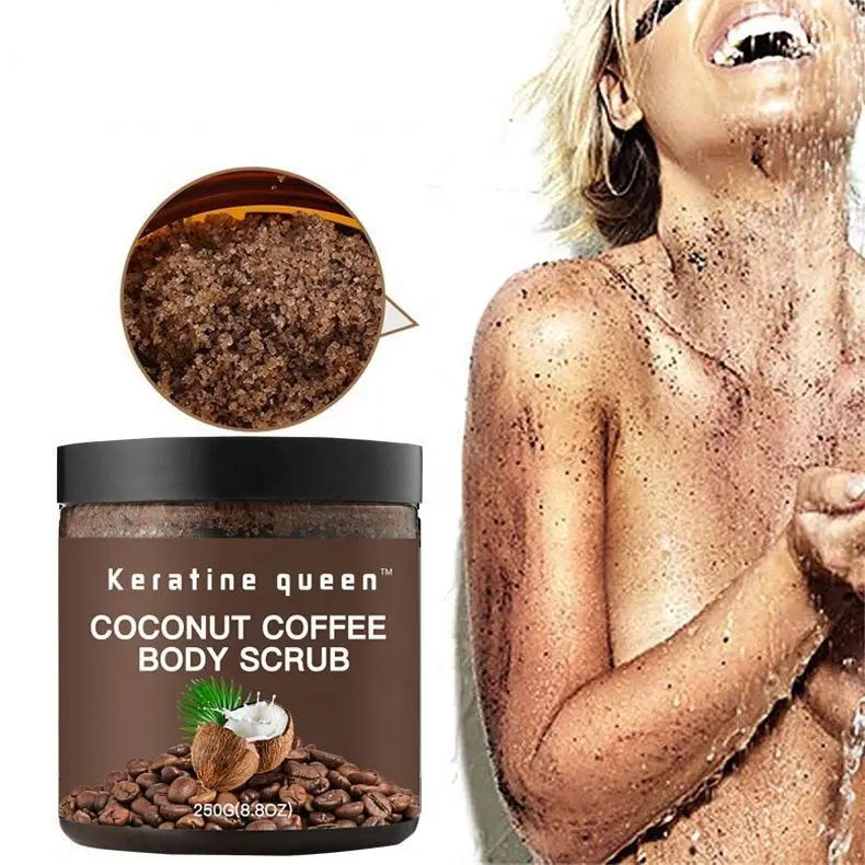 Private Label Exfoliating Spa Coffee Body Scrub Organic Manufacturer