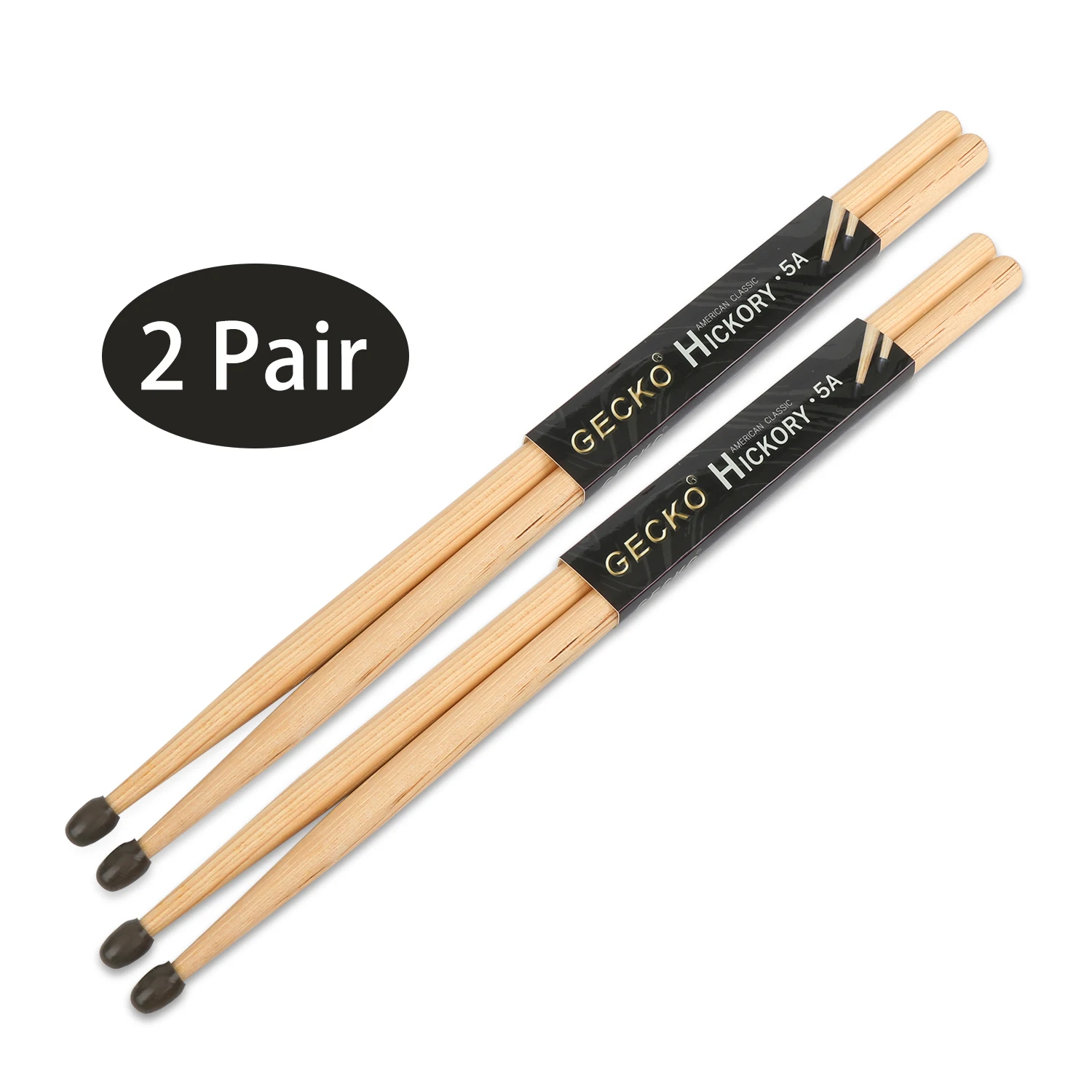 North American Pecan Natural drum stick stand drum sticks bulk drum sticks 7a