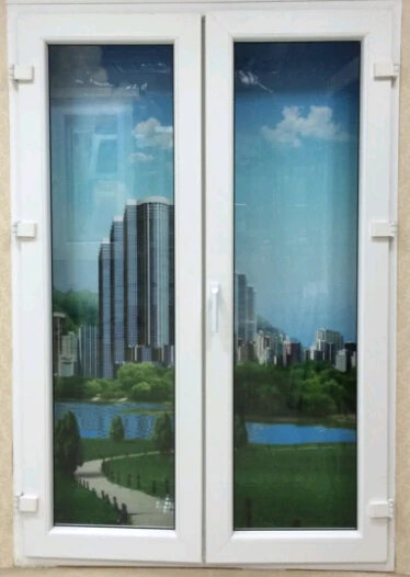 Factory new price pvc frame door vinyl material safety entrance door windproof upvc door