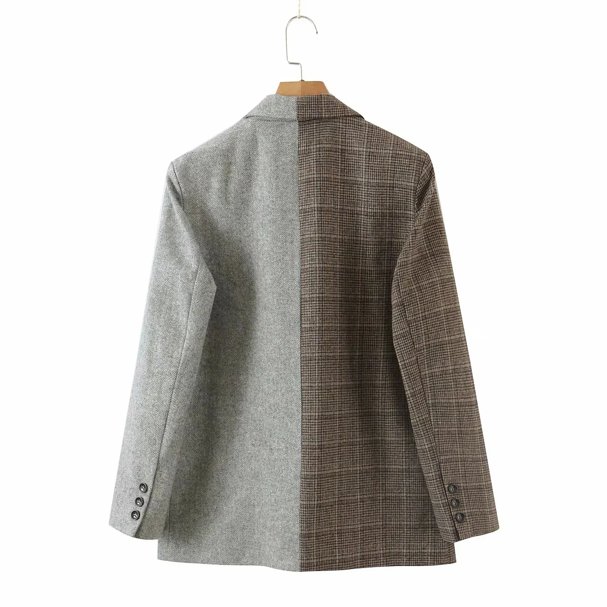 Customized Logo Lady Long Sleeves Coat High Quality Street Fashion Coat