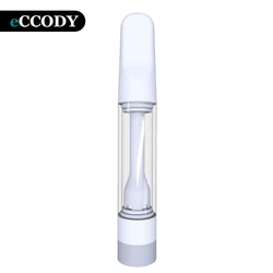 510 Glass Cbd Cartridge Ceramic Coil Tip all Glass Cartridge For 510 Thread Battery Vaporize