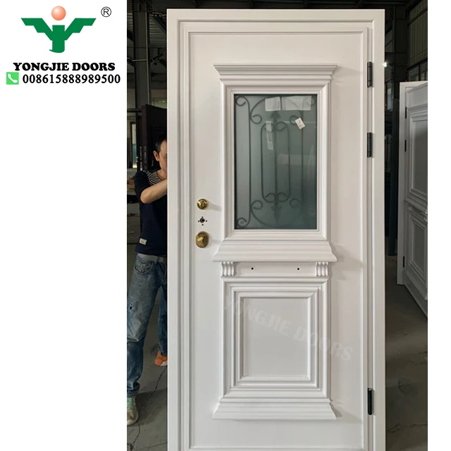 New Design Hot Sale  Aluminum Door Good Surface Aluminium Door With Glass