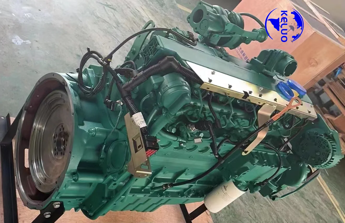 Судовой дизельный двигатель D6E с прямым впрыском высокого давления