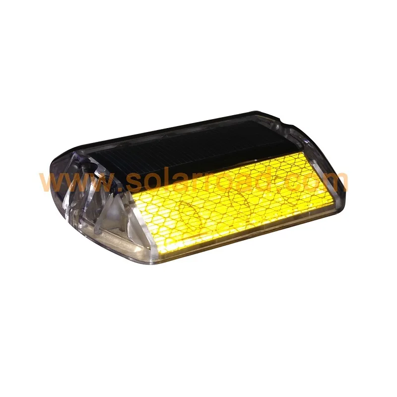 
High Brightness Plastic Solar Road Marker Cat Eyes Reflectors 