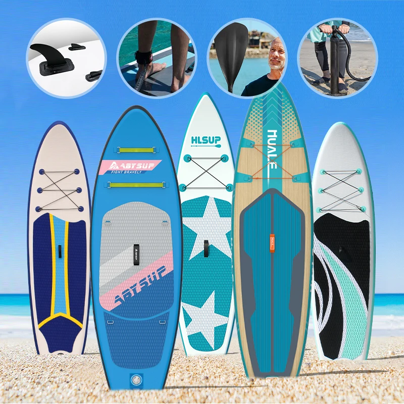 BOARD Customized Stand Up Surfing Sup Surfboard Sap Inflatable Paddle Board Fin Paddleboard For Sale
