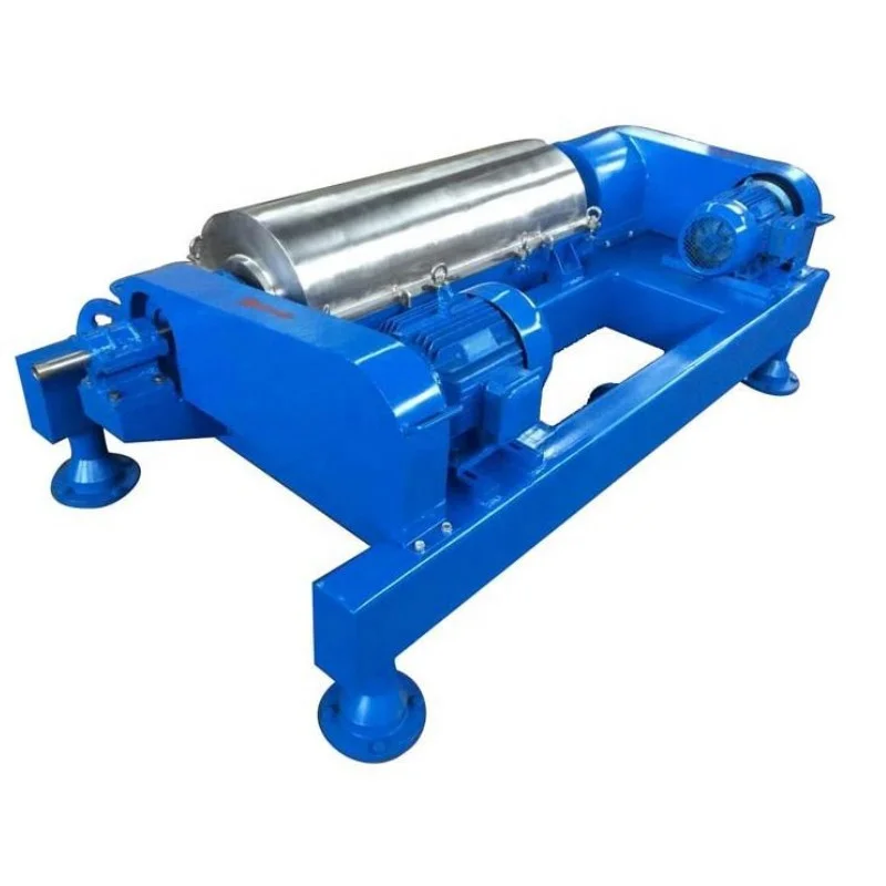 Horizontal Decanter Centrifuge for Wastewater Treatment Drilling Mud Oil Sludge