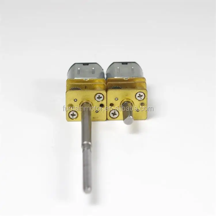 High Quality 12mm 3v 1500rpm dc geared N10 motor 6v 200rpm mini gear motor 12GFN10