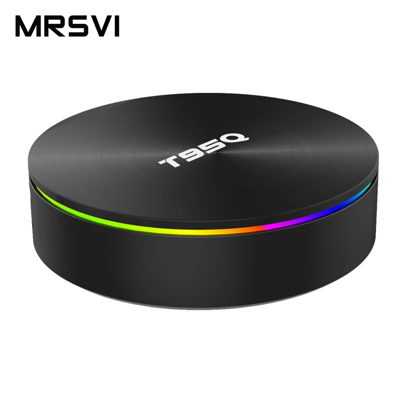 ТВ-приставка Newed 4g Ram 64g Rom Android 8,1 T95Q Amlogic S905X3 4G 32G 2,4G/5,8G Wifi 4K Smart tv box t95q