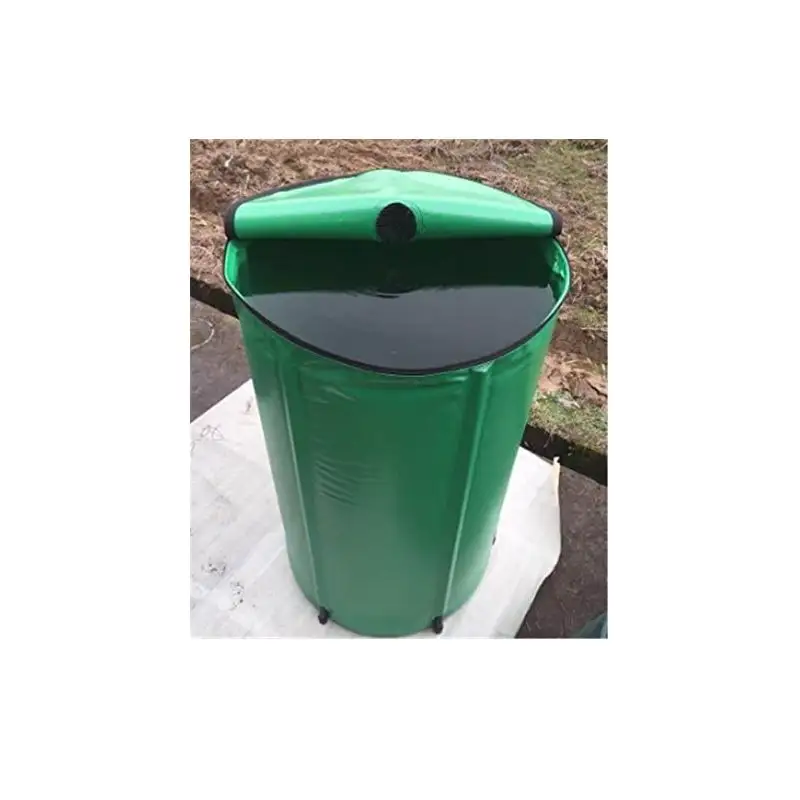 PVC Rain barrel plastic collapsible rain barrel Green Water Storage Tank