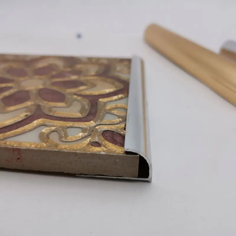 Quarter Rounded Decor Aluminium Tile Outside Wall Corner Edge Trim Price