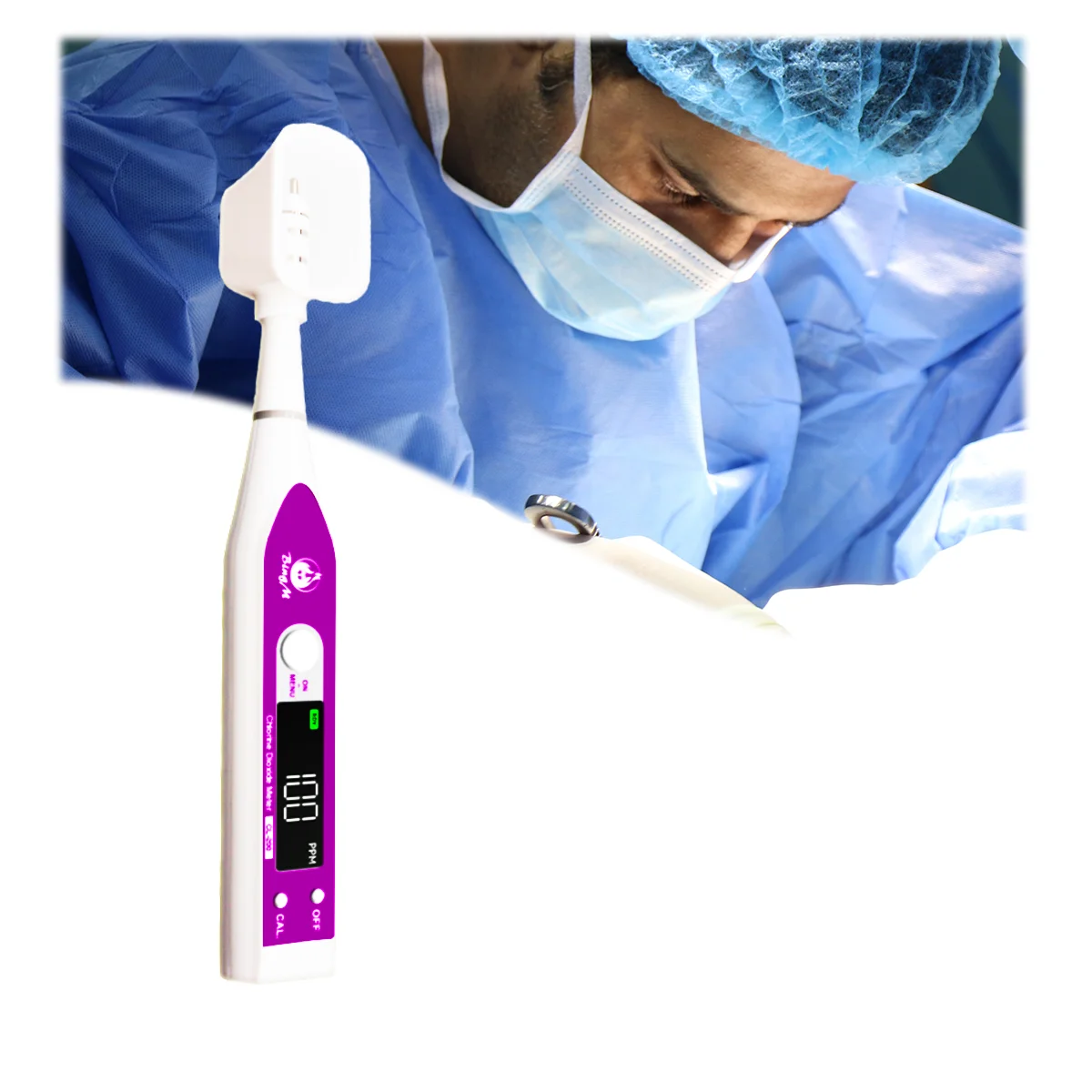 Прямая продажа с фабрики портативный бассейн раствор диоксида хлора воды монитор наблюдения за качеством CL-200 хлора тестер