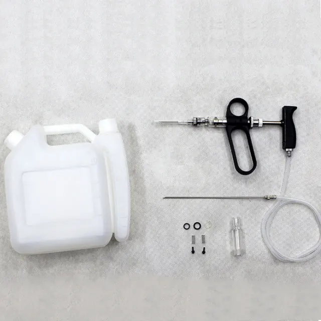 2ML Gun Type Continuous Steel Stainless Long Color Drop Feature Material Automatic Vaccine Syringe