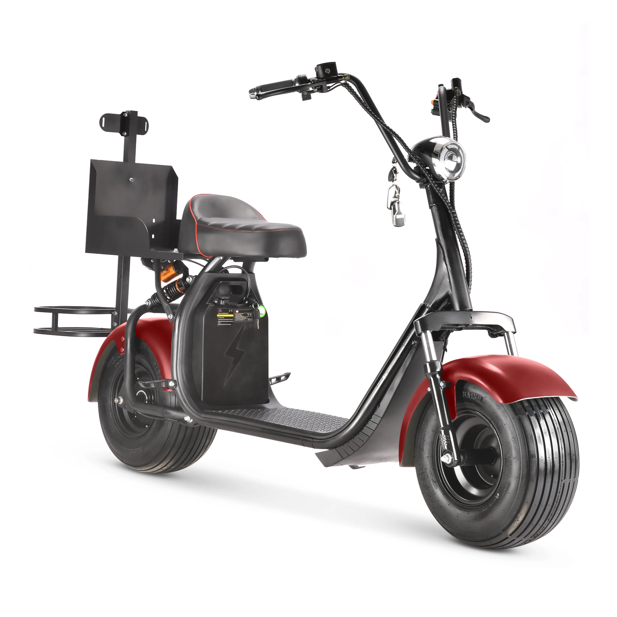 {USA EU stock} higher quality citycoco us warehouse electric scooter chopper bike wholesales price scooters side box DDPcitycoco