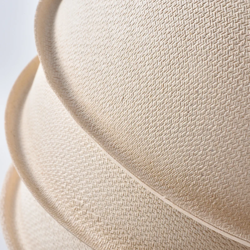 Compostable Sustainable Eco-friendly Biodegradable Bamboo Fiber Bowl for Rice Dessert