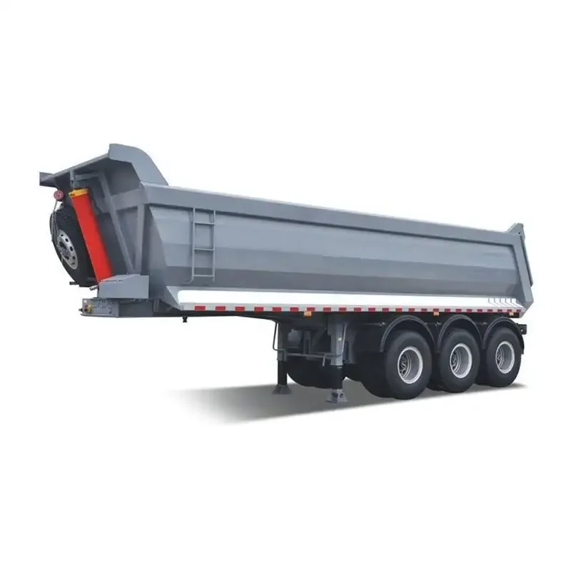 2024 New high-quality 3-axle dump truck semi trailer 60 tons dump truck for sale