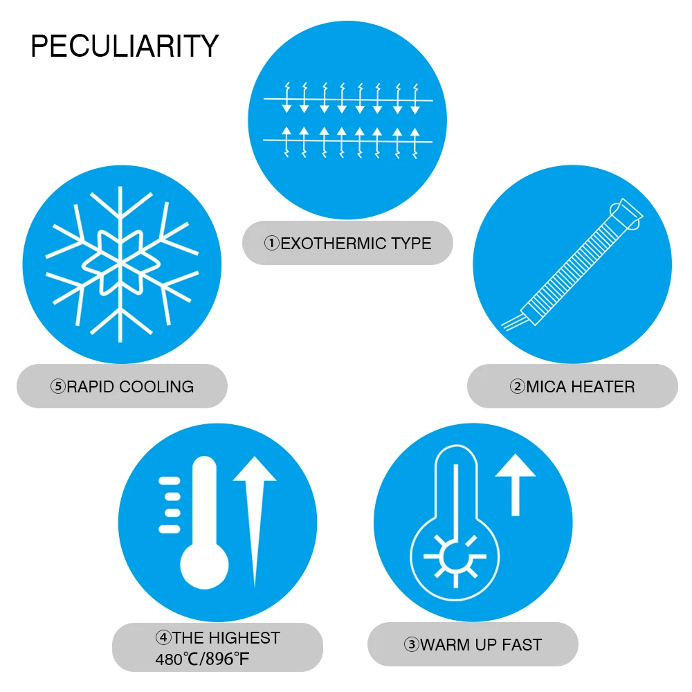 Soldering Rework Station 60w 220v Solderingiron with External Heating Smart Soldering Iron