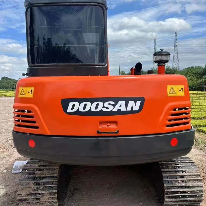 Original Korea Brand Doosan DH55 55 DX60 Excavator Used Mini 5Ton Excavator Second hand Digger Excavator In Good Condition