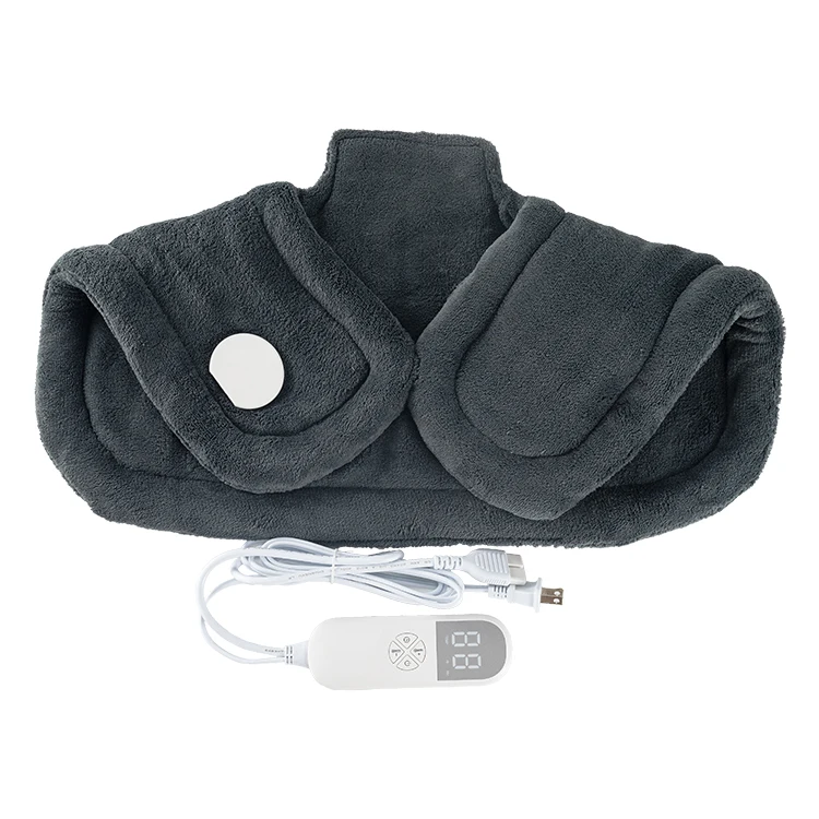 230 В 60 Вт Сверхбыстрая нагреваемая равномерная теплораспределительная нагревательная Подушка с магнитом для шеи и плеч