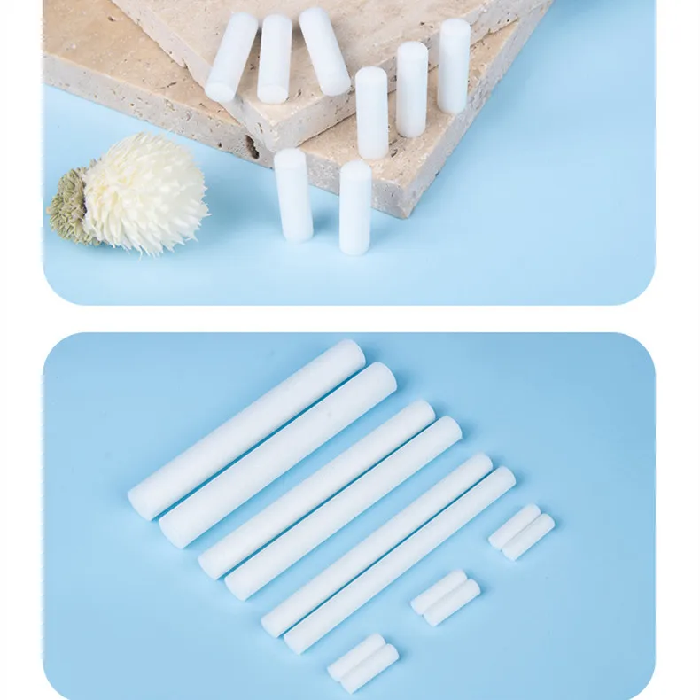 Stocked Popular Black White 8mm 10mm Aromatherapy Thick Sticks Essential Oil Diffuser Synthetic Aroma Stick