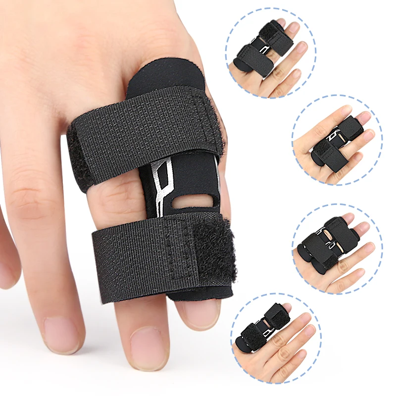 Professional Sports Finger brace Grip Adjustable Finger Support Wear-Resistant  Finger Protector Sleeve For Sports