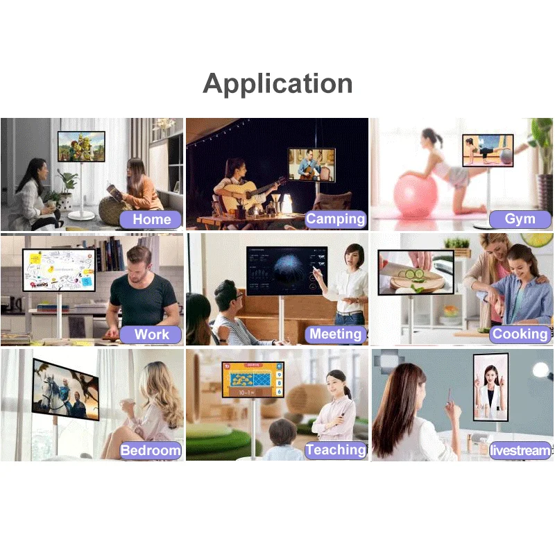 Follow Me New Product Smart 21.5 Inch Incell Touch Digital Signage Display 2K 4K Ips Tv Television