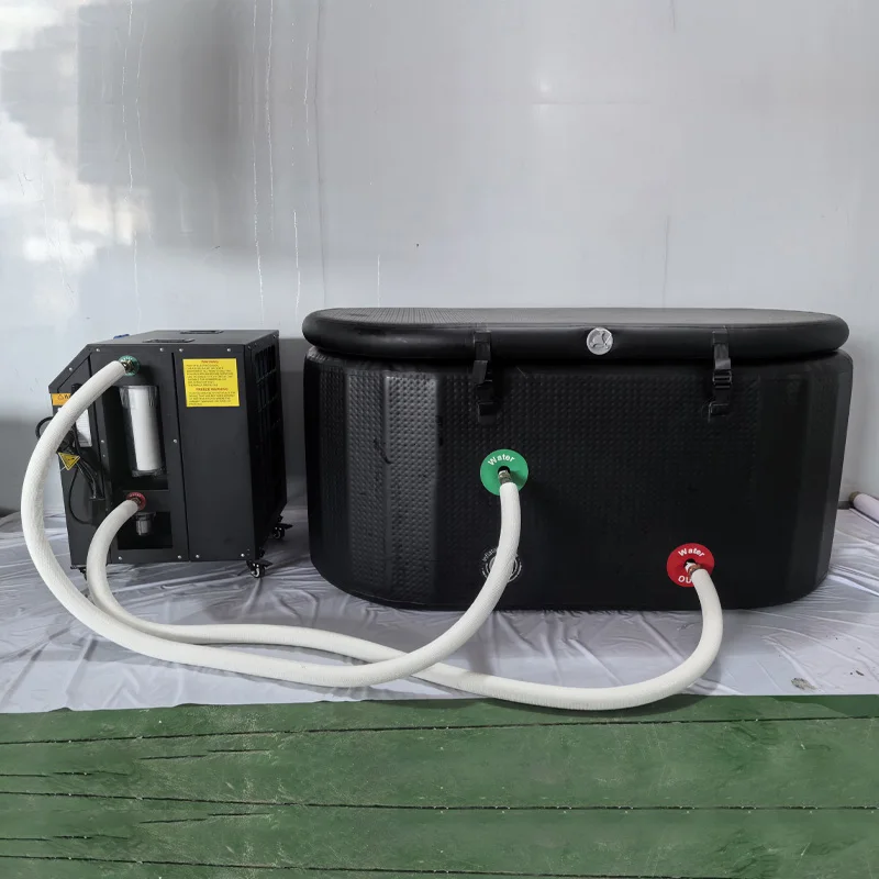 Toshare Portable Water Cooled Chiller 1.5HP Water Chiller with Filter Ice Bath Chiller Machine For Ice Bath