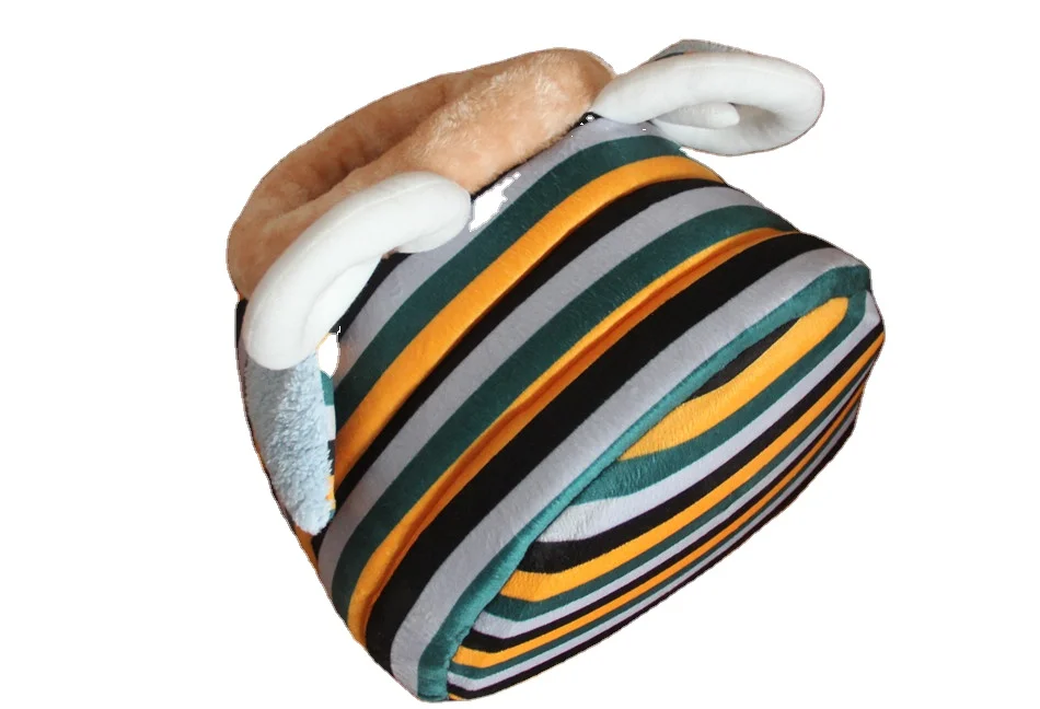 Pink Pig Design Luxury Pet Bed New Warm Plush Dog House Dog Cat Sleeping Pet Bed