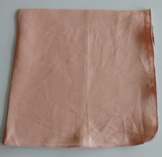 locking/scrolled up hem high quality French pure flax linen napkins with stone washing for wholesale ,wedding eventss