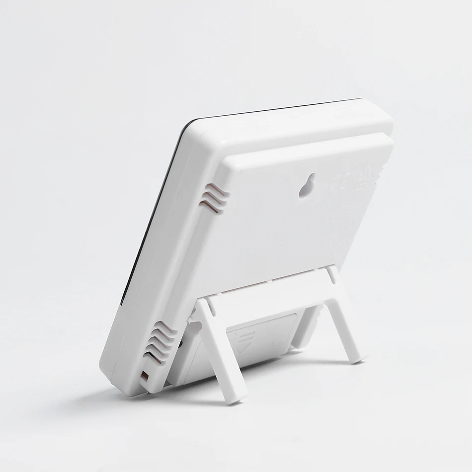 Digital Indoor LCD Thermometer Hygrometer With Timer Alarm Clock Room Temperature Humidity Gauge Meter Instruments HTC-1