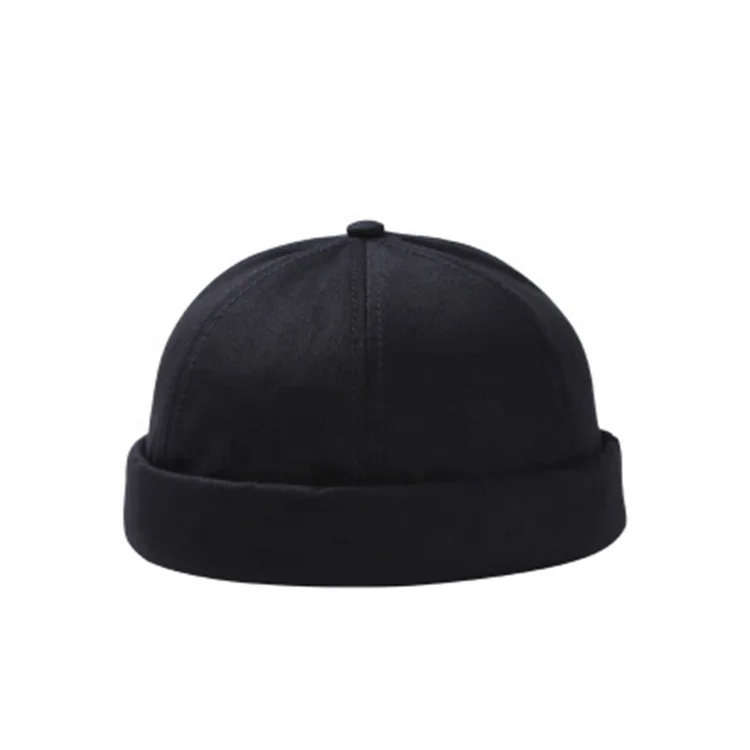 
Factory Accept Custom Embroidery High Quality Beanie Hat Summer Cotton Casquette Docker Sailor Cap 