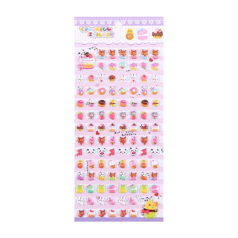 Скрапбукинг DIY дневник альбом Kawaii милые маленькие животные пены 3D Декоративные Канцтовары пышные