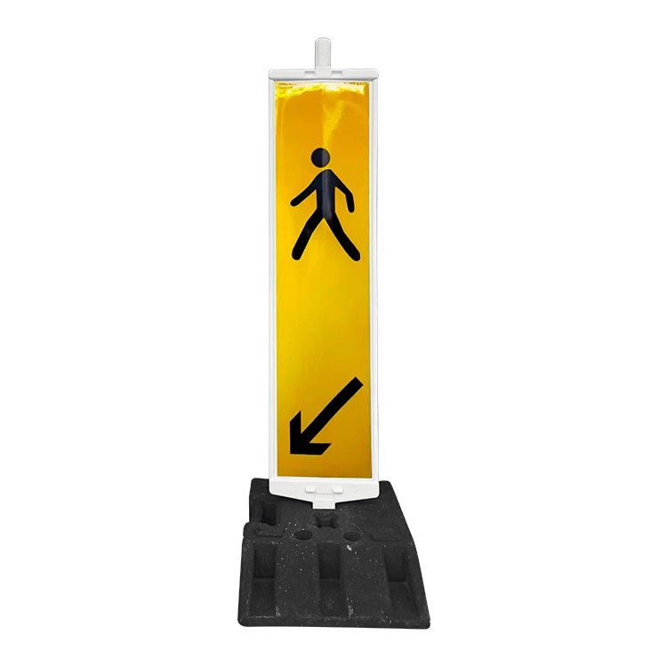Customizable reflective traffic control panel sign