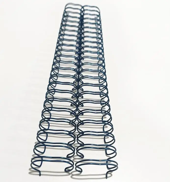 New! hot selling 9/16 inch 34 loops Twin binding wire A4 twin loop wire for calender notebook