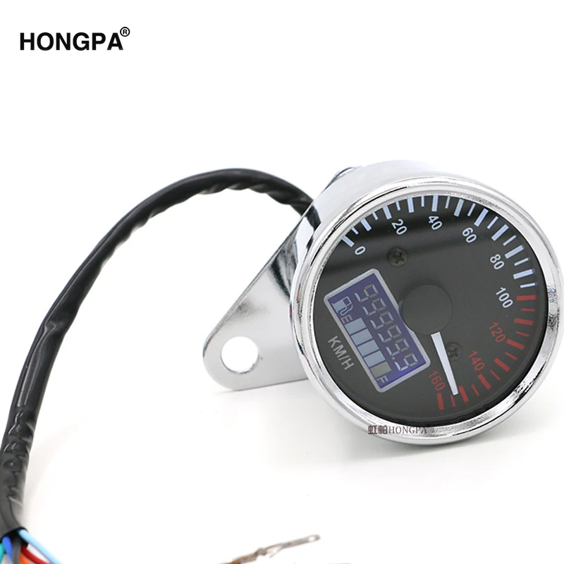 Тахометр для мотоцикла HONGPA светодиодный дисплей универсальный индикатор уровня масла