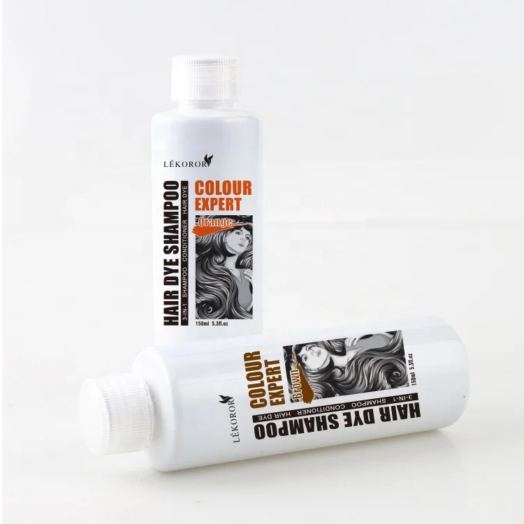 coloring shampoo for white hair ,no side effect hair shampoo black