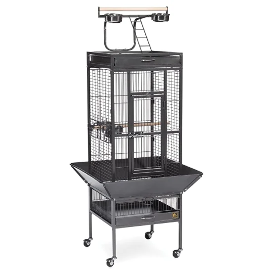 New Bird Cage Large Play Top Parrot Finch Cage Macaw Cockatoo Pet Supplies