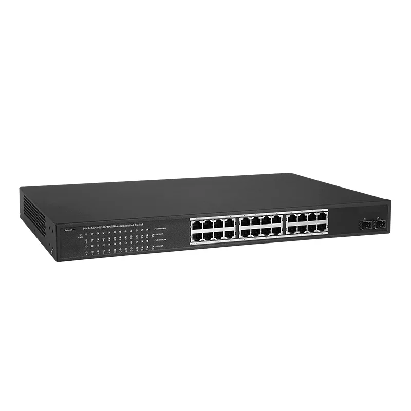 Коммутатор SG1241P 802.3ab/z/af/at 10000Base-tx 48 В PoE 24 порта гигабитный коммутатор