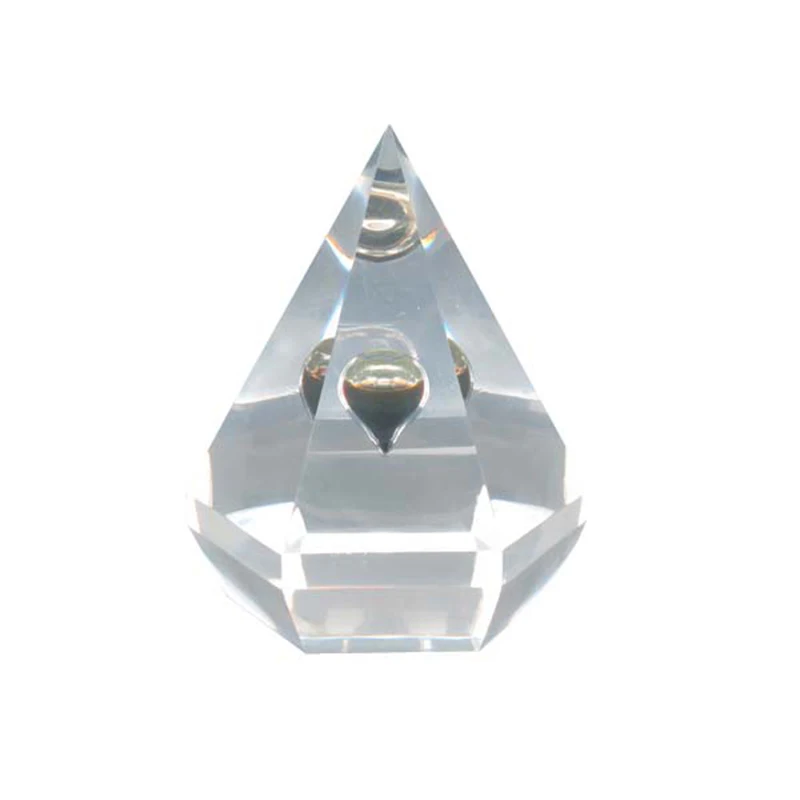 
factory custom Shenzhen Express Acrylic Barrel Shape Oil Drop Paperweight for wholesale 