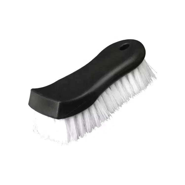 Car Wash White Handle Premium Horse Hair Brush Interior Cleaning Products for Leather, Vinyl, Fabric,Panel