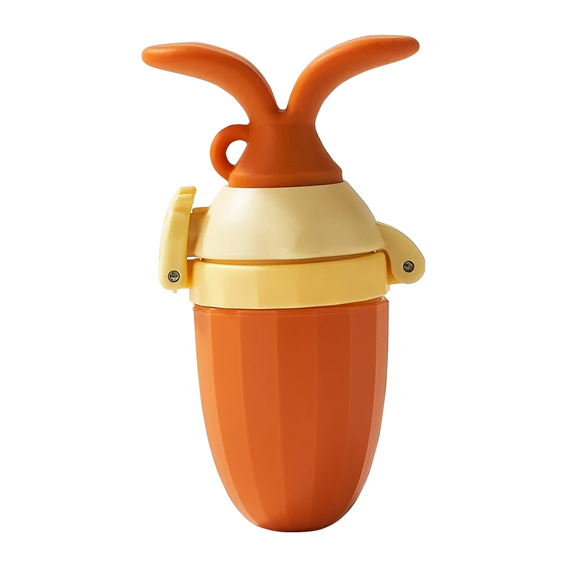 Rotary Propulsion Design Silicone Bite Bag Bpa Free Food Grade Baby Fruit Food Pacifier Feeder For Baby