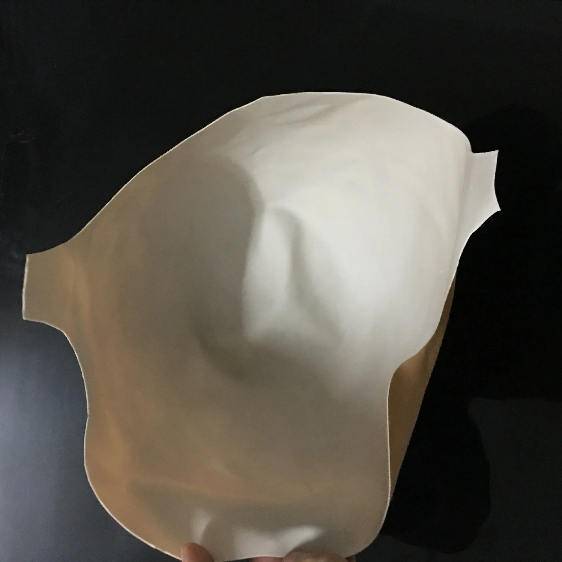 Hair Extension Wig Cap Skin Color Wig Caps for Making Unisex Bald Hair Cap Stretch Nude Beige HA0097