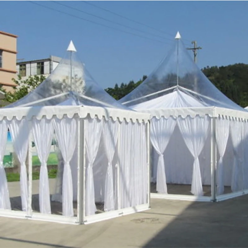 10x10m aluminum structure pagoda gazebo tent for wedding marquee