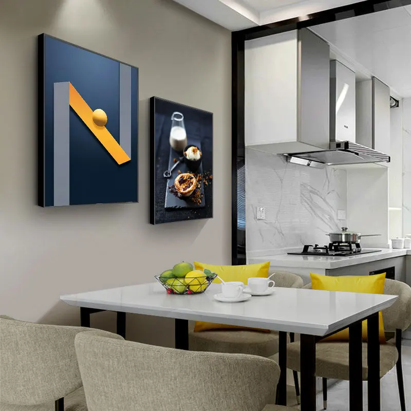 Creative Wine Glass Picture Home Dining Kitchen Combination Wall Painting Wall Painting