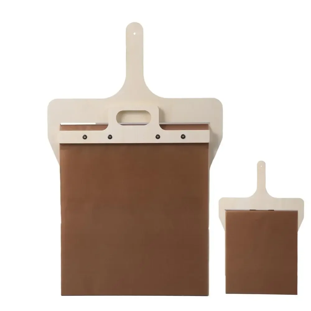 Sliding Pizza Peel Non-stick Abs/Wooden Pizza Transfer Shovel with Handle, Pizza Tray Baking Tool Kitchen Accessories