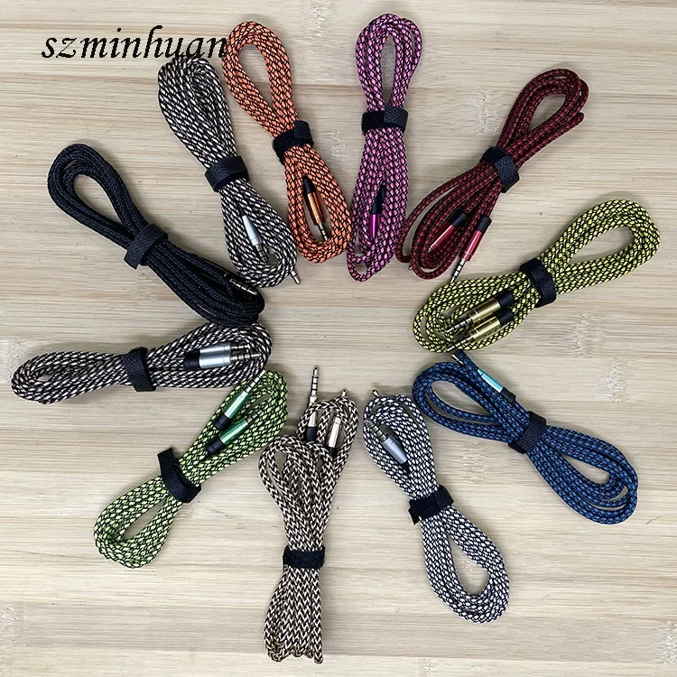 AUX Cables 3.5MM Listening Audio Cable Male to Male Focuses Cable Phone Car Speaker MP4 Headphone Audio