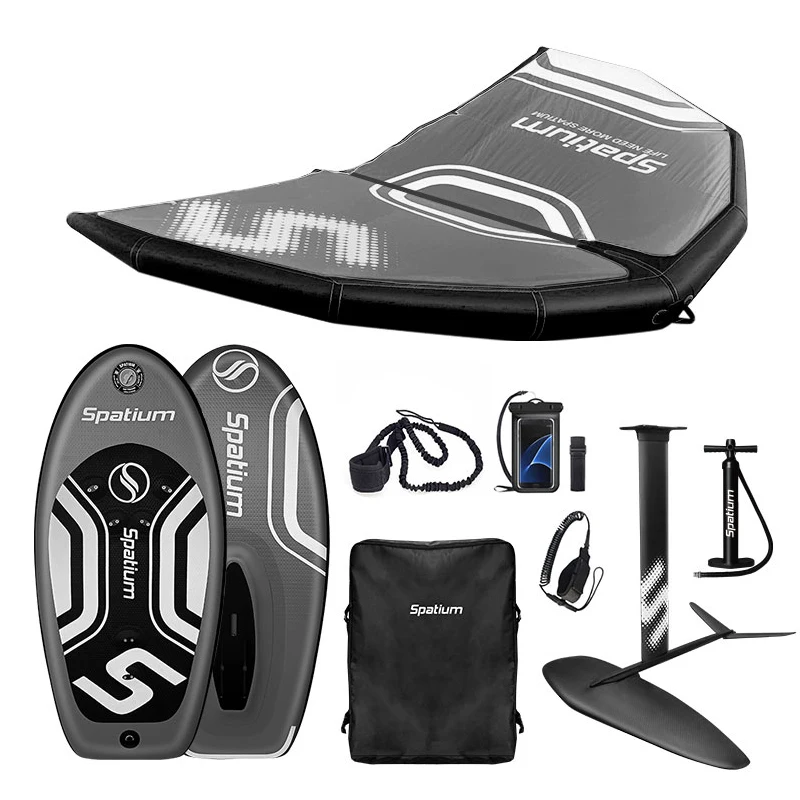 Favorite High Quality Surfing Hydrofoil Board Handheld Wind Wing  Inflatable Kite Sail Novice Applicable